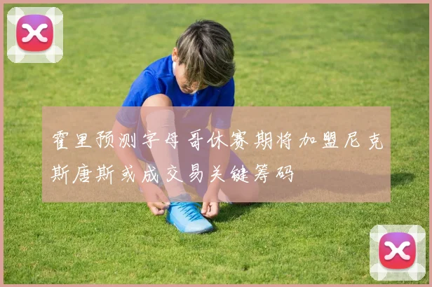霍里预测字母哥休赛期将加盟尼克斯唐斯或成交易关键筹码